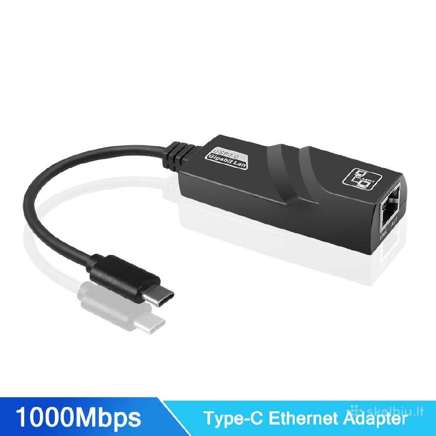 Lan adapteris Usb, Usb-c - nuotraukos Nr. 2