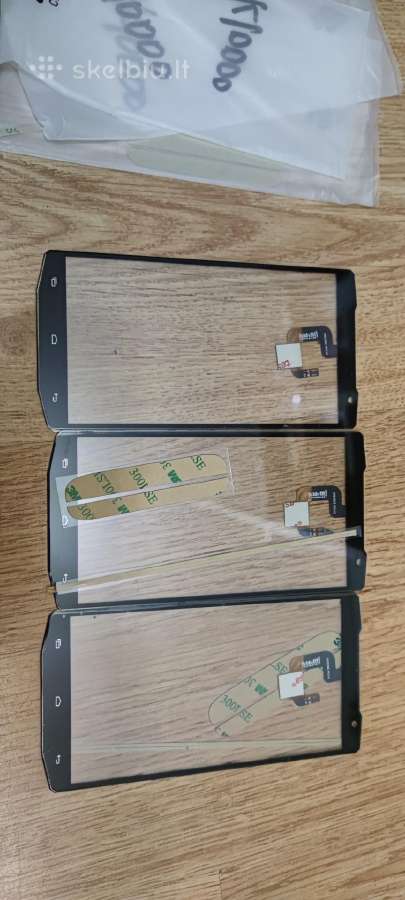 Oukutel K10000 lietimo ekranas