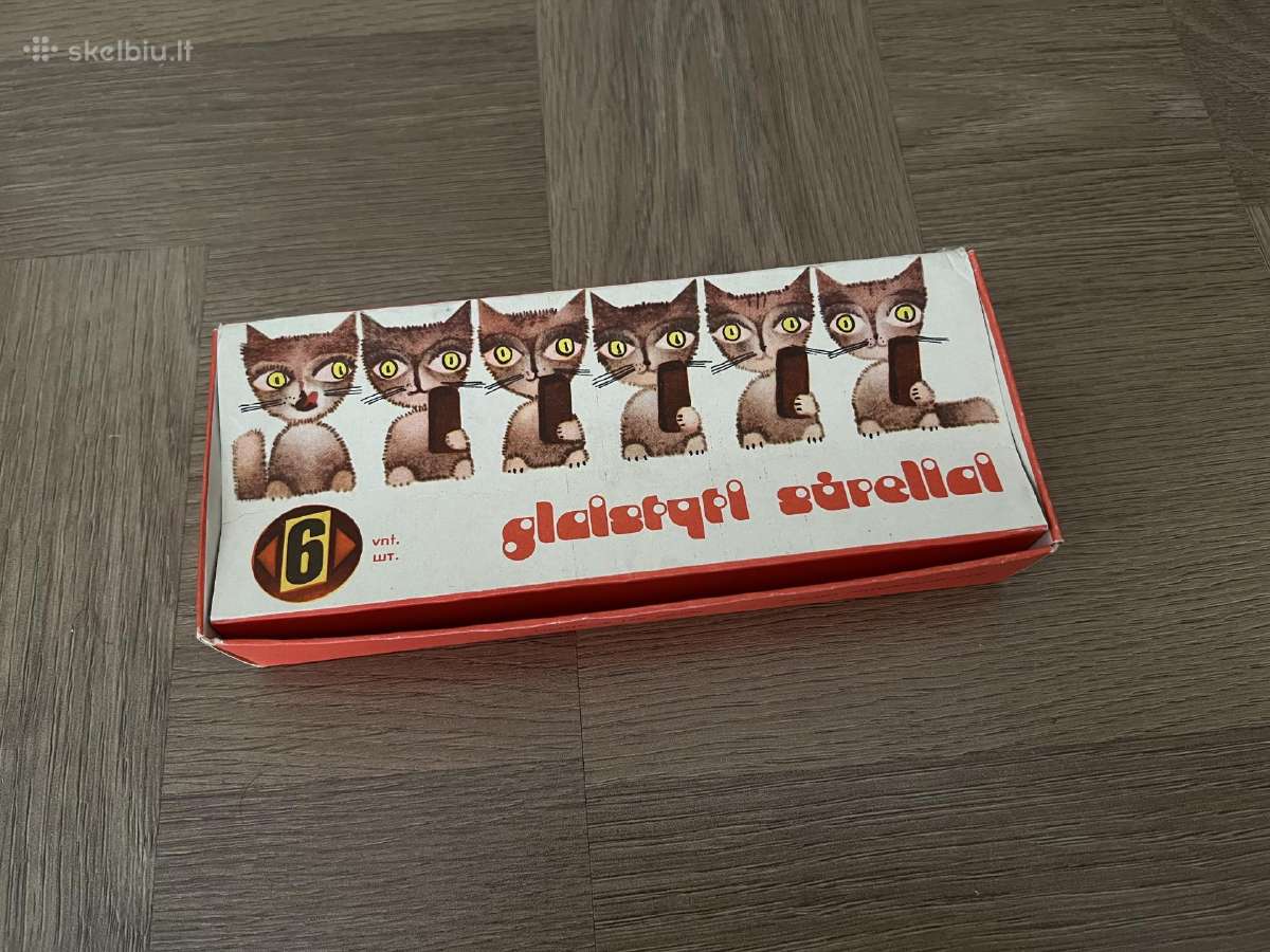 Senovine sureliu dezute, vintazine girlianda - nuotraukos Nr. 6