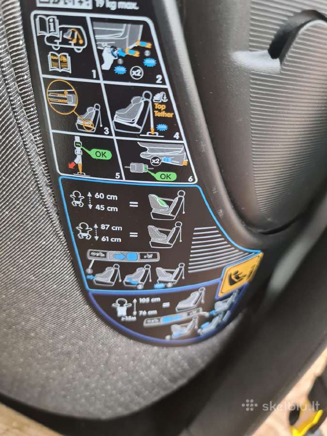 Maxi cosi Axissfix automobilinė kėdutė - nuotraukos Nr. 8
