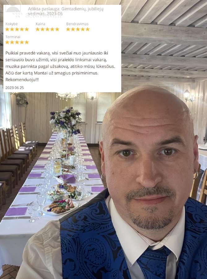 Vedėjas ir Dj viename, su aparatūra - kaina 600€. - nuotraukos Nr. 30