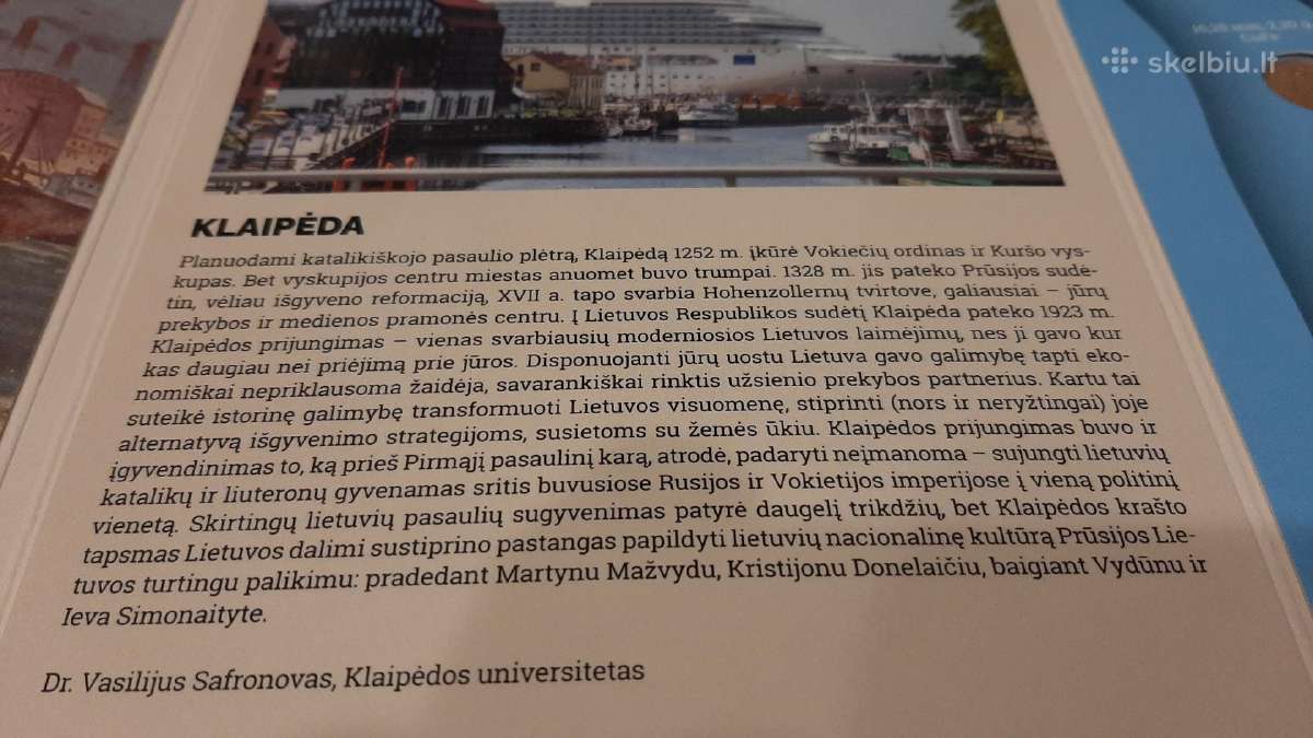 2023 apyvartinių eurų monetų rinkinys "Klaipėda" - nuotraukos Nr. 2