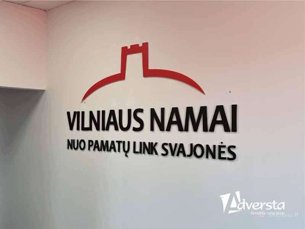 Reklamos gamyba - tūrinė raidės, stendai, iškabos - nuotraukos Nr. 11
