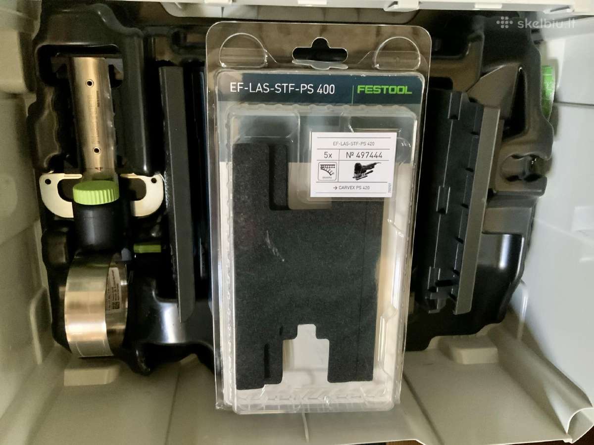Festool Ps 420 Ebq-set Siaurapjūklis - nuotraukos Nr. 6