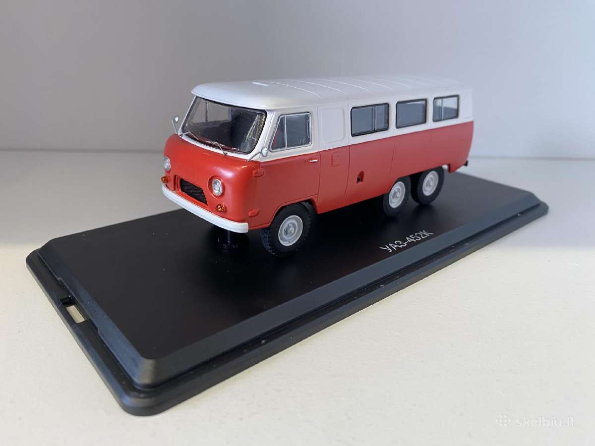 Kolekciniai modeliukai-uaz 452k - nuotraukos Nr. 2