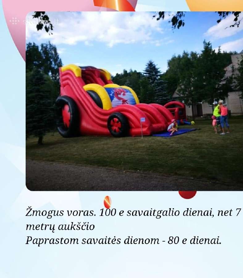 Nuomojoju pripuciamus batutus putų sou aparatą - nuotraukos Nr. 15