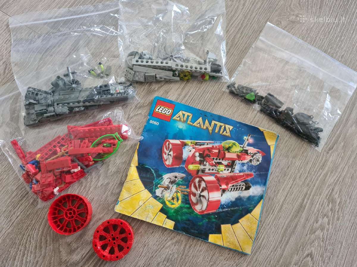 Lego- Atlantis (8060) - nuotraukos Nr. 4