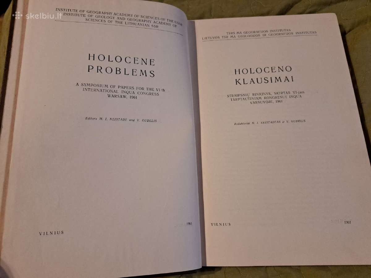 Holoceno klausimai - nuotraukos Nr. 3