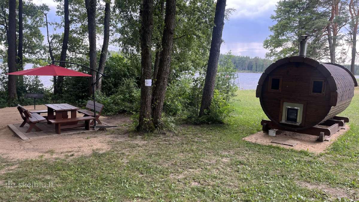 Poilsis prie ezero Moletuose, kemperio nuoma