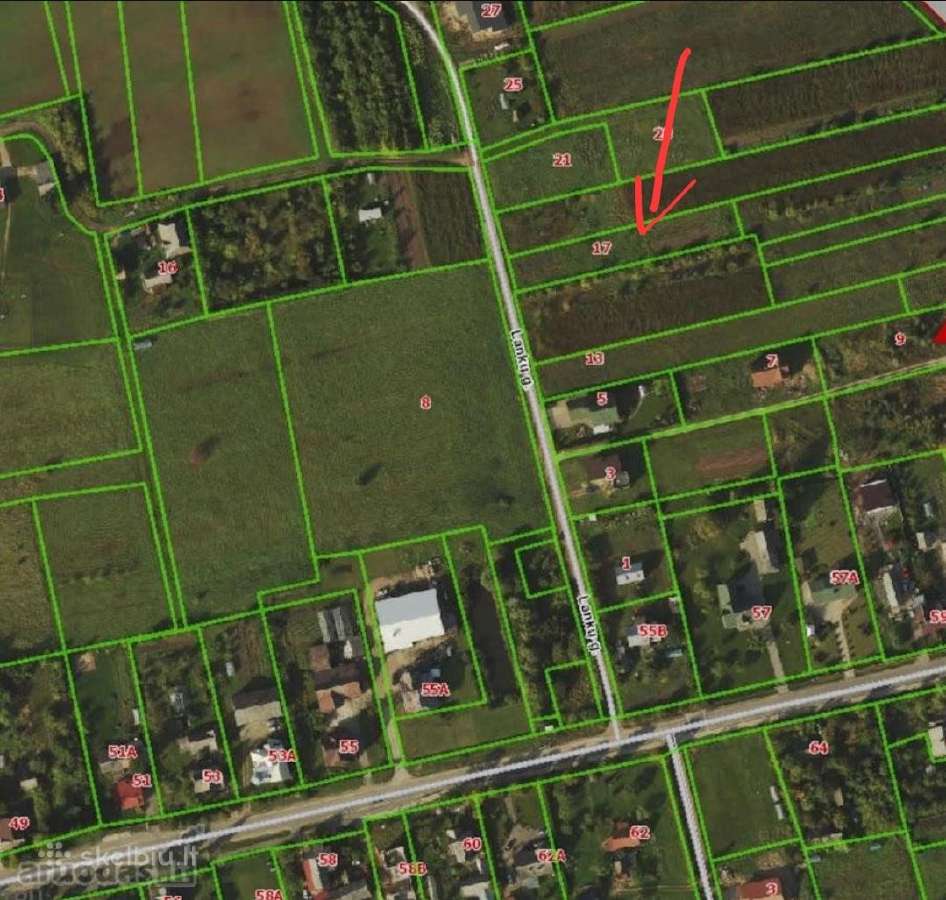 14,42 arų sklypas Panevėžio raj., Dembava