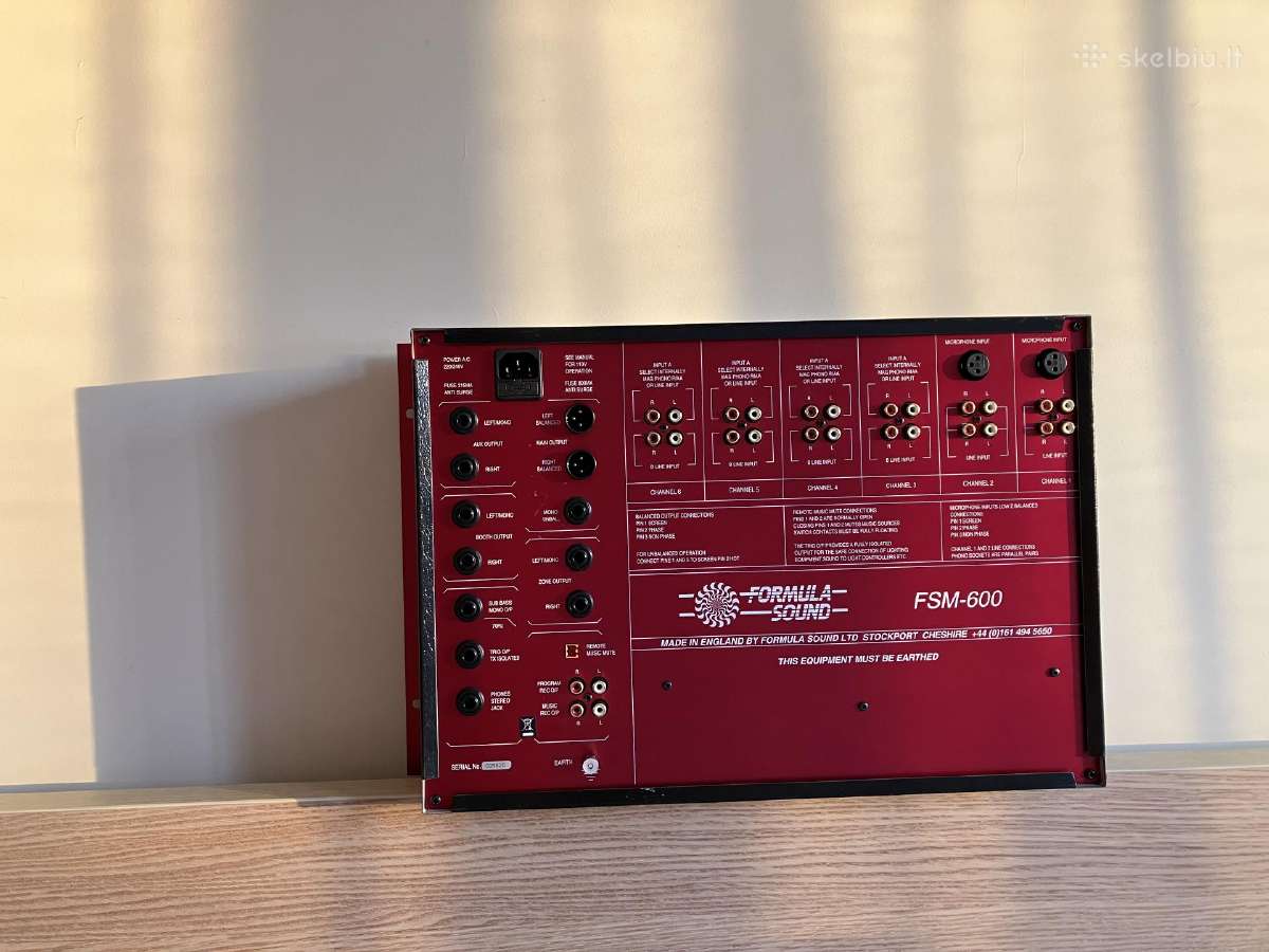 Formula sound fsm-600 - nuotraukos Nr. 3