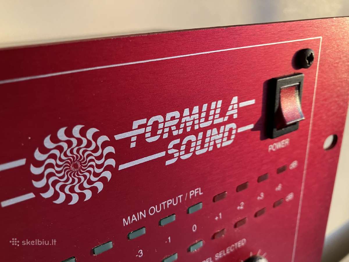 Formula sound fsm-600 - nuotraukos Nr. 11