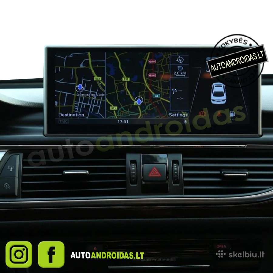 Audi A6 C7 A6l A7 2012-2019 Android multimedia GPS