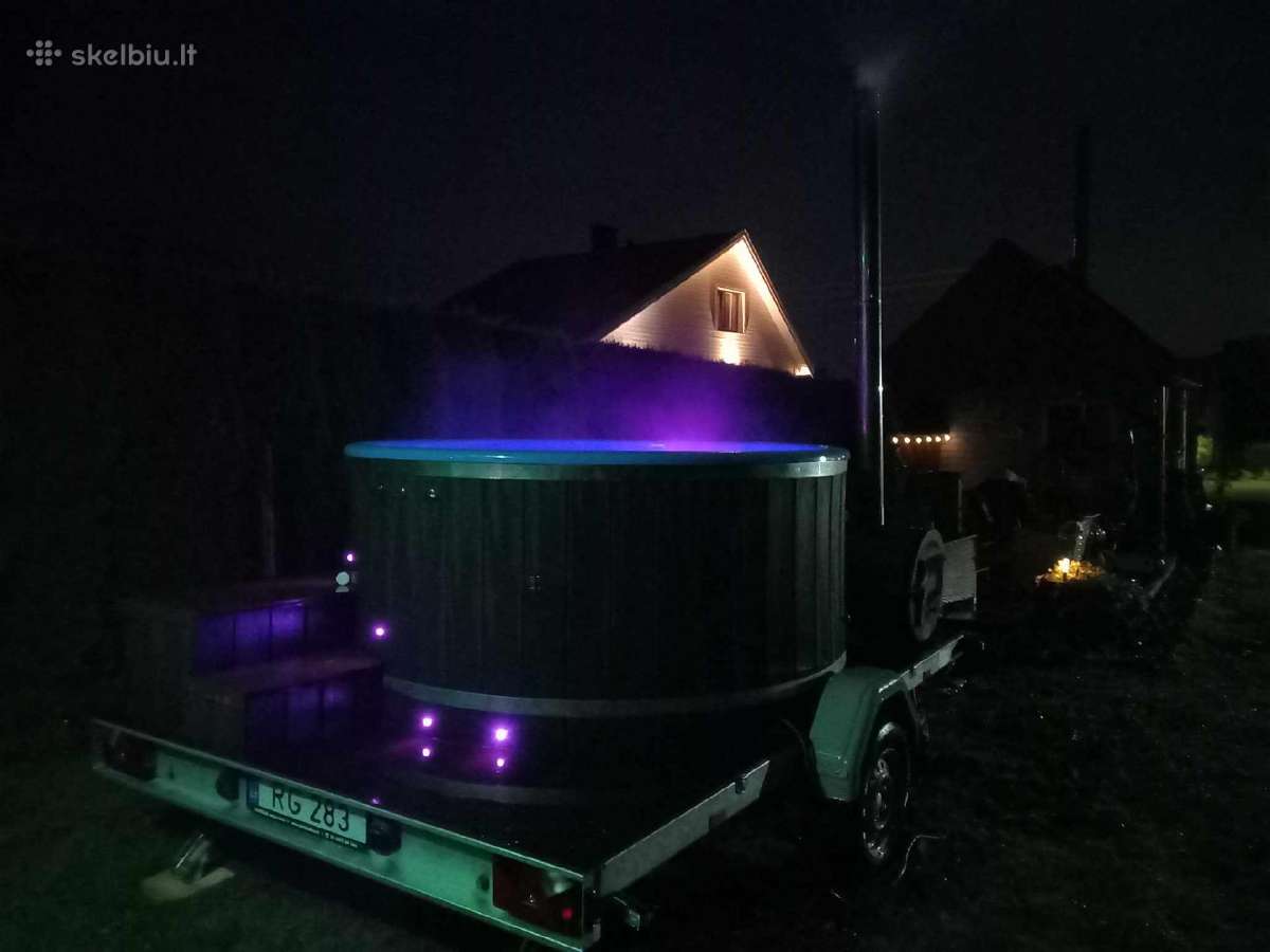Nuomojami mobili pirtis ir kubilas