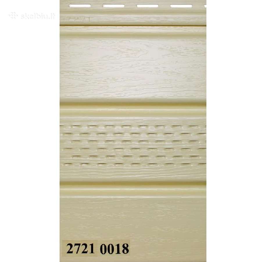 Pvc stogo pakalimai Soffit - nuotraukos Nr. 6