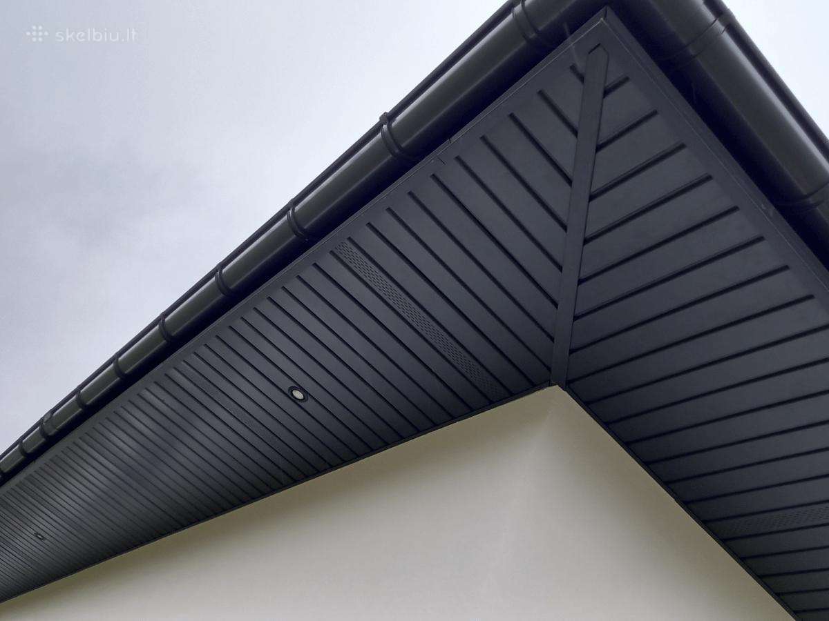 Pvc stogo pakalimai Soffit - nuotraukos Nr. 12