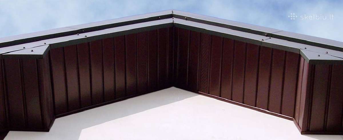 Pvc stogo pakalimai Soffit - nuotraukos Nr. 4