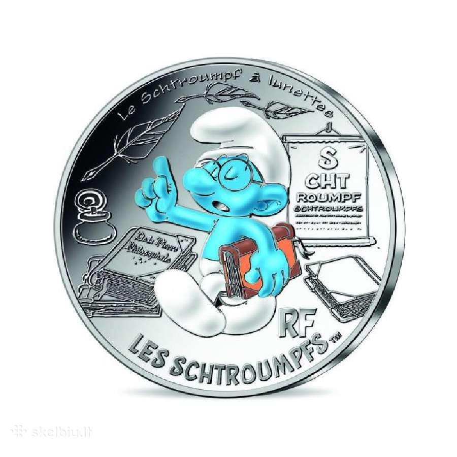 Prancūzija 2020 10 eurų Smurfų serija - nuotraukos Nr. 3