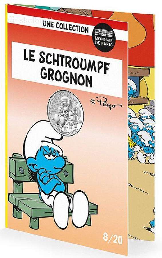 Prancūzija 2020 10 eurų Smurfų serija - nuotraukos Nr. 8