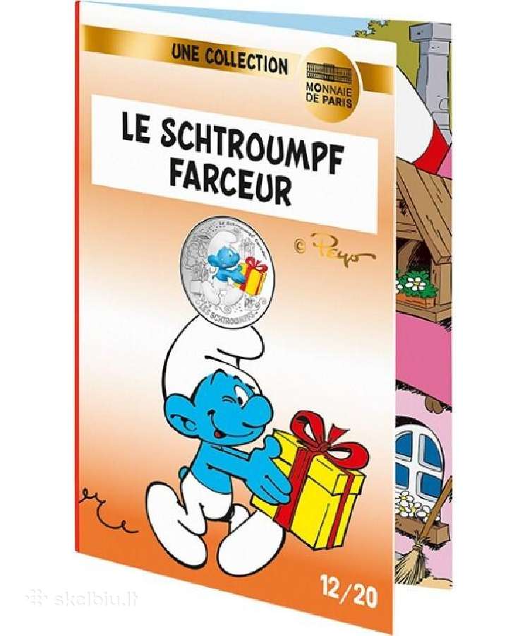 Prancūzija 2020 10 eurų Smurfų serija - nuotraukos Nr. 17