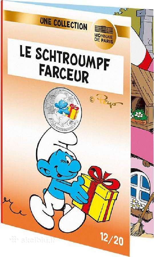 Prancūzija 2020 10 eurų Smurfų serija - nuotraukos Nr. 19