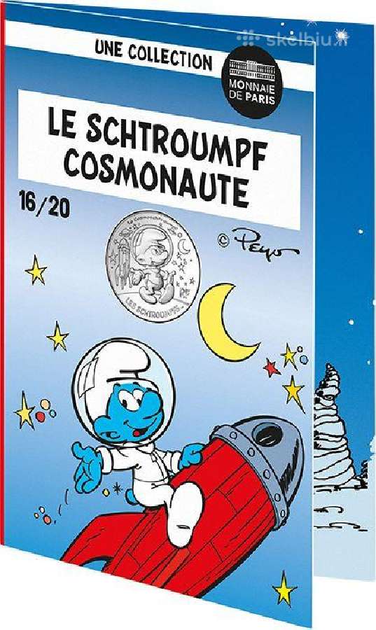 Prancūzija 2020 10 eurų Smurfų serija - nuotraukos Nr. 26