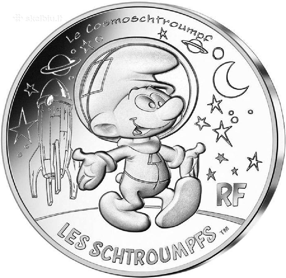 Prancūzija 2020 10 eurų Smurfų serija - nuotraukos Nr. 27
