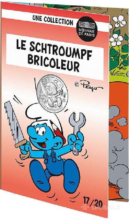 Prancūzija 2020 10 eurų Smurfų serija - nuotraukos Nr. 30