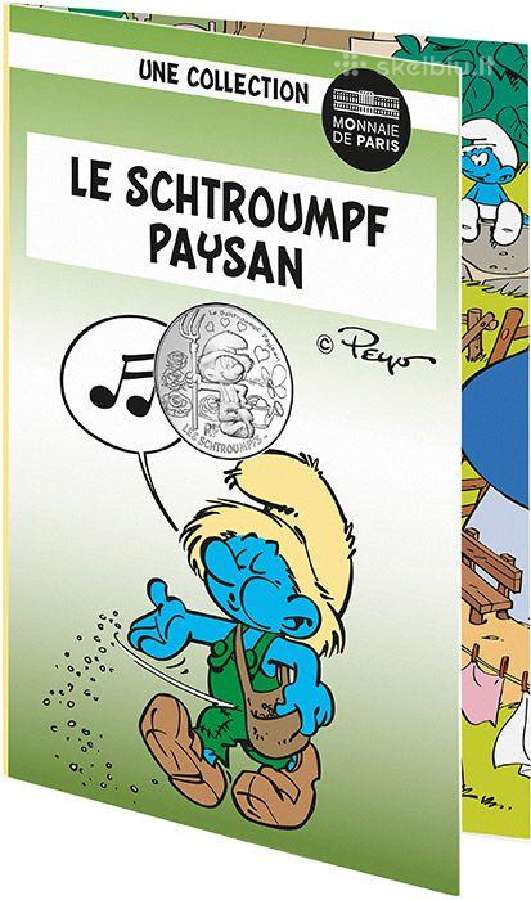 Prancūzija 2020 10 eurų Smurfų serija - nuotraukos Nr. 31