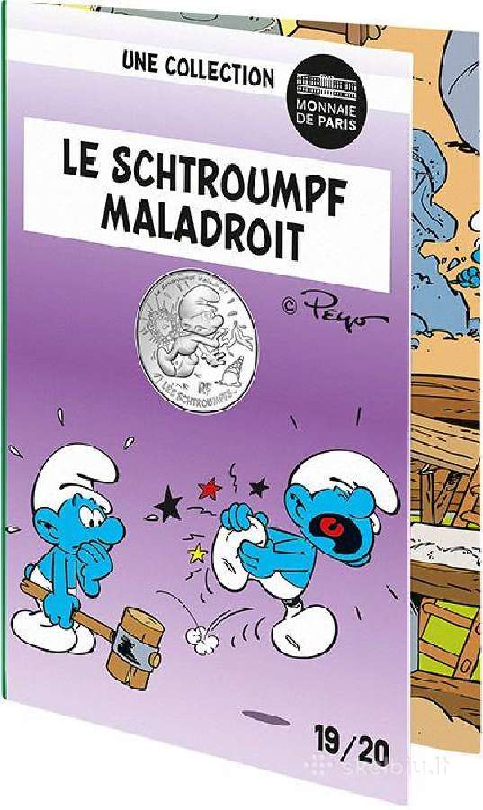 Prancūzija 2020 10 eurų Smurfų serija - nuotraukos Nr. 33