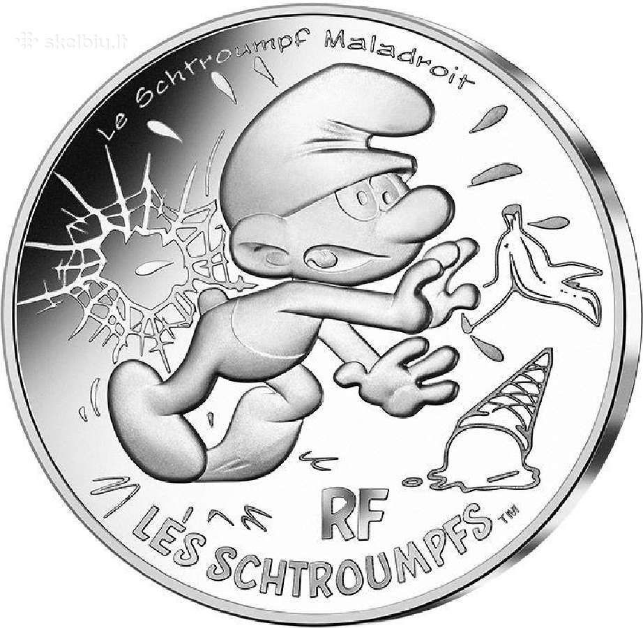Prancūzija 2020 10 eurų Smurfų serija - nuotraukos Nr. 34