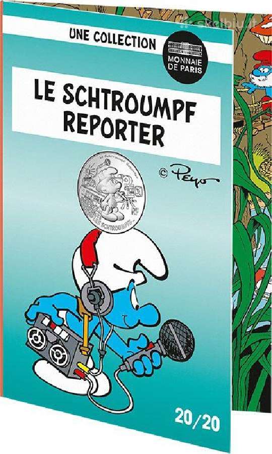 Prancūzija 2020 10 eurų Smurfų serija - nuotraukos Nr. 35
