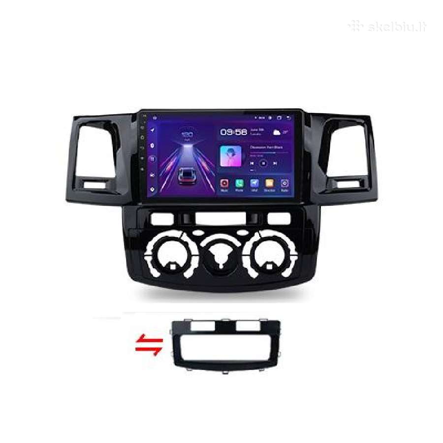 Toyota Hilux 2007-2020 android multimedija - nuotraukos Nr. 6