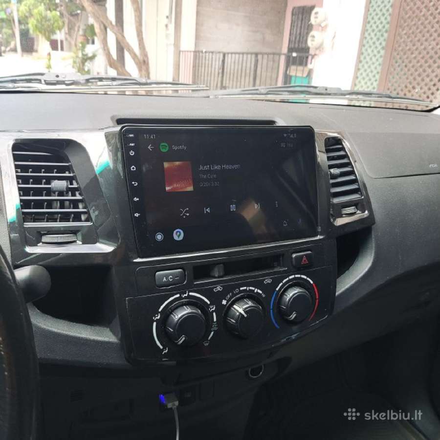 Toyota Hilux 2007-2020 android multimedija - nuotraukos Nr. 7