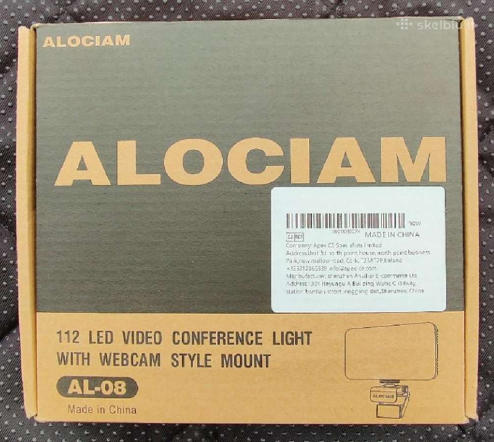 Self ir Video LED lempa videokonferencijoms - nuotraukos Nr. 3