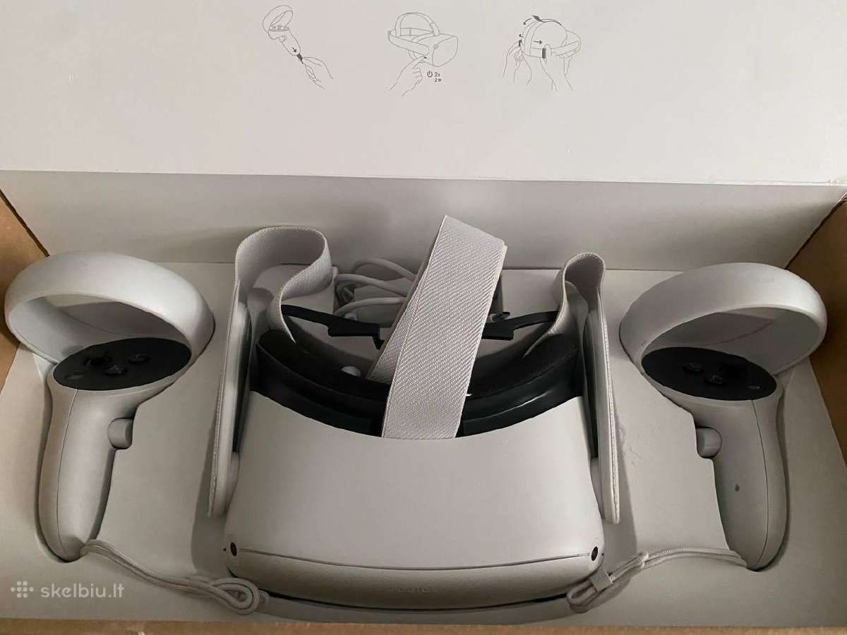 Parduodamas puikios būklės Oculus Quest 2 128gb - nuotraukos Nr. 3