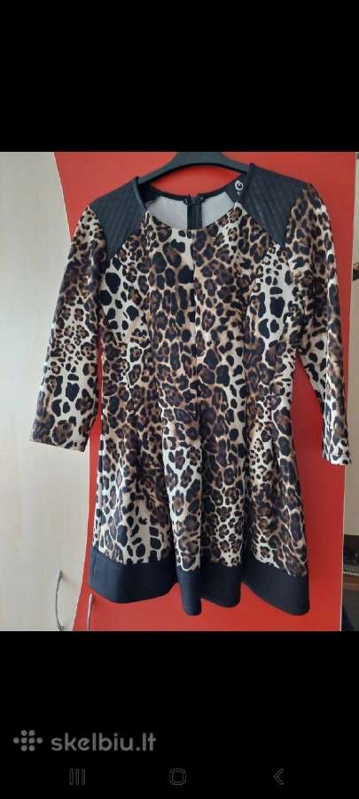 Leopardine suknele- tunika