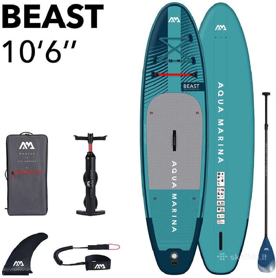 Irklentė Aqua Marina Beast 320x81x15 cm Bt-23bep