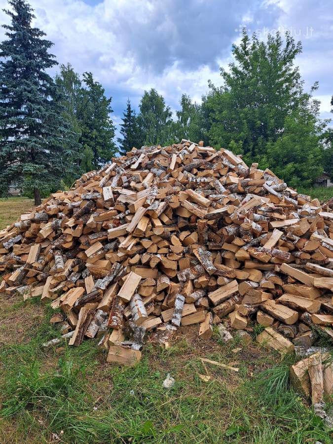 Sausos ir naturalaus drėgnumo malkos - nuotraukos Nr. 4