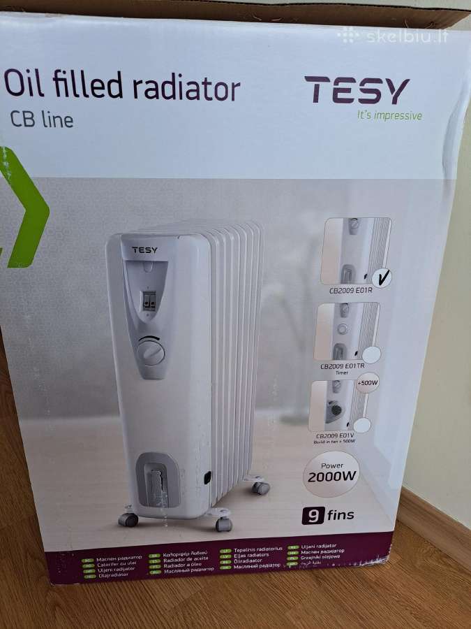 Tepalinis radiatorius Tesy 2000 w - nuotraukos Nr. 4