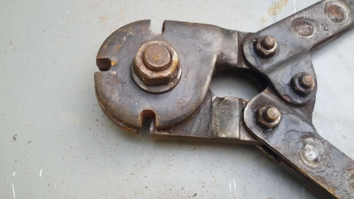 Žirklės metalo vielai trosui blombom kirpti