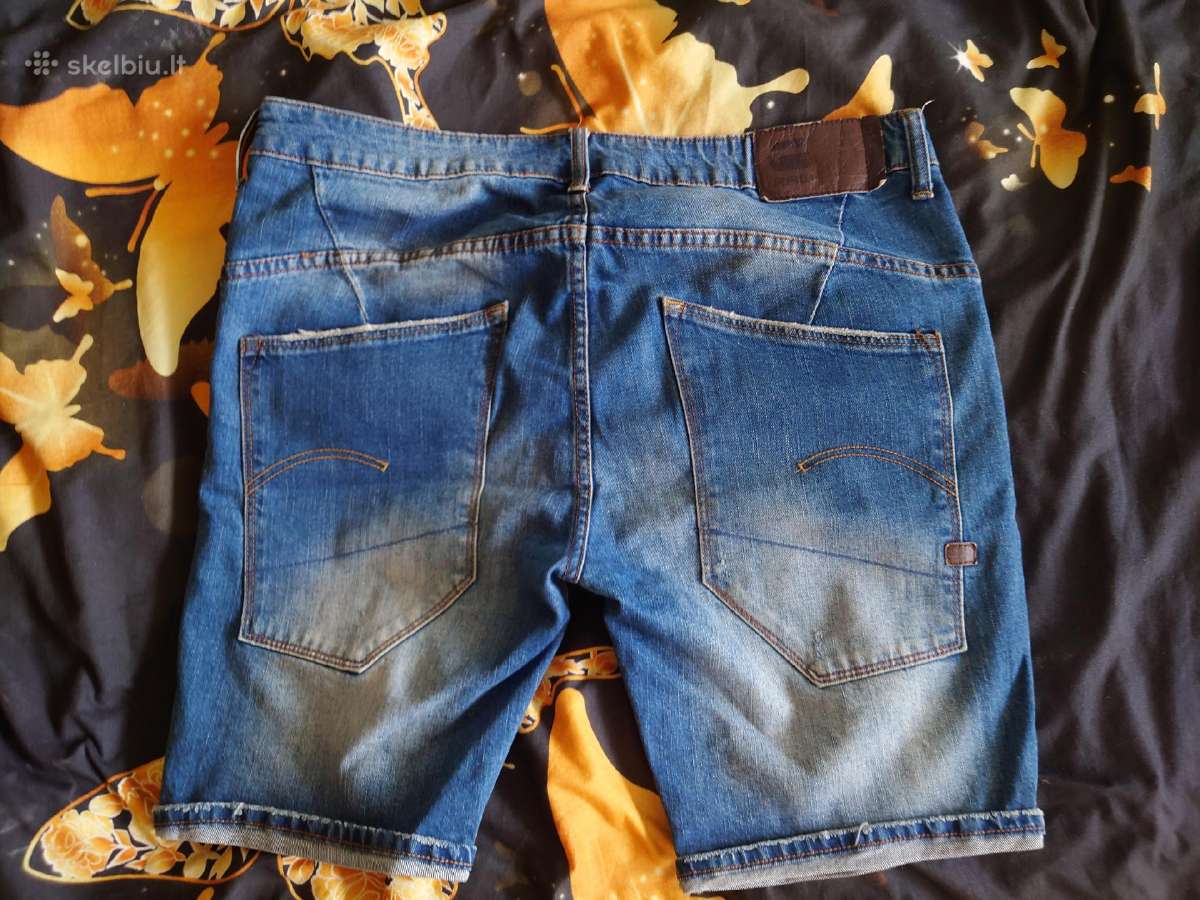 Vyriški g-star Raw dzinsiniai šortai. - nuotraukos Nr. 2