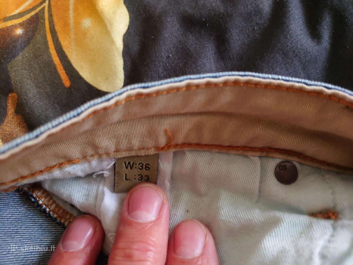 Vyriški g-star Raw dzinsiniai šortai. - nuotraukos Nr. 4