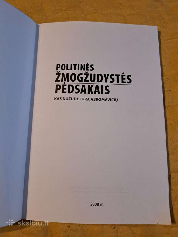 Politinės žmogžudystės pėdsakais - nuotraukos Nr. 2