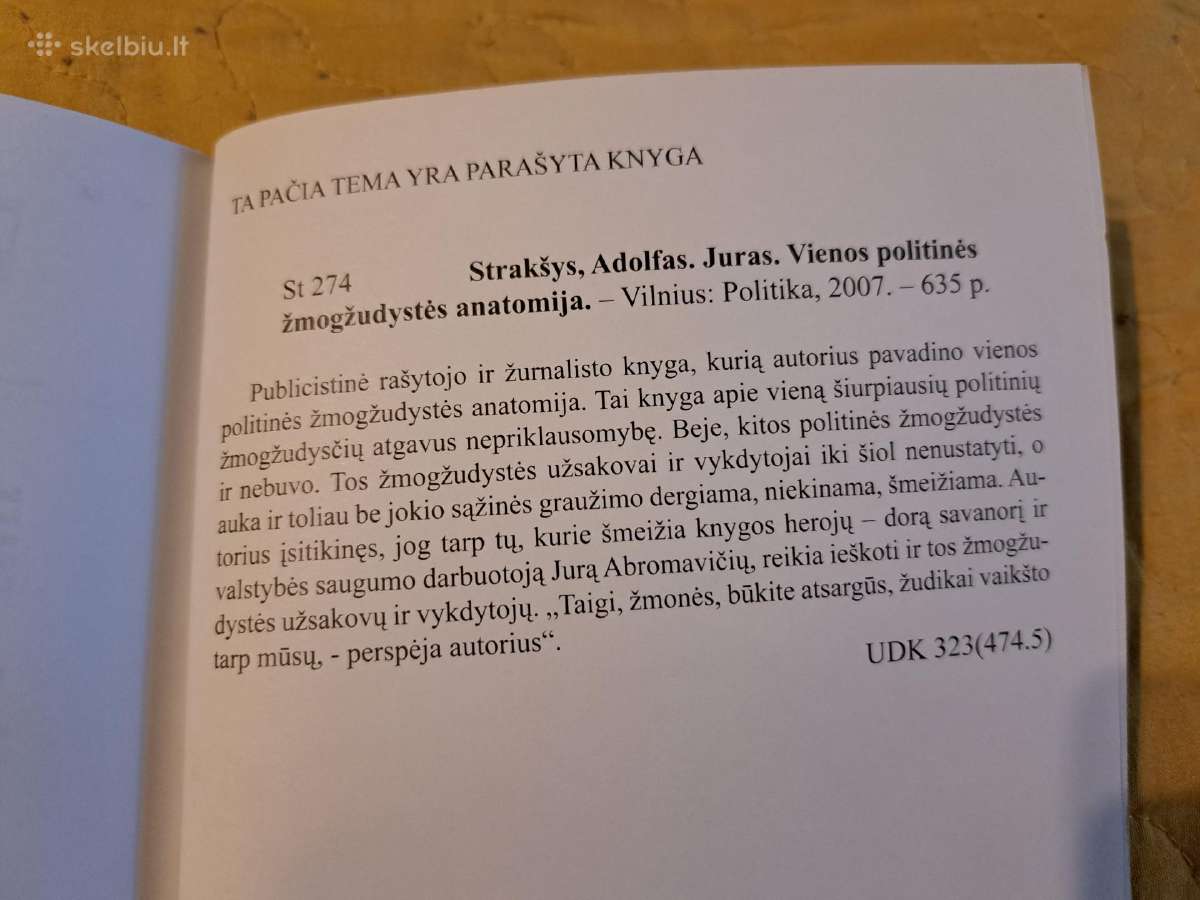 Politinės žmogžudystės pėdsakais - nuotraukos Nr. 5
