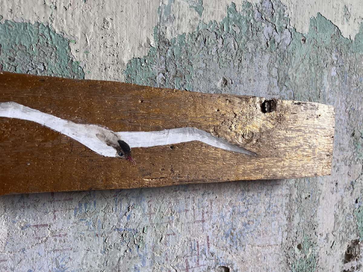 Žuvėdra, tapyba ant medžio - nuotraukos Nr. 3