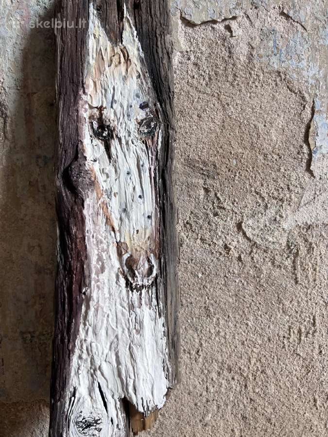 Žirgas, paveikslas ant medžio 44x10 - nuotraukos Nr. 5