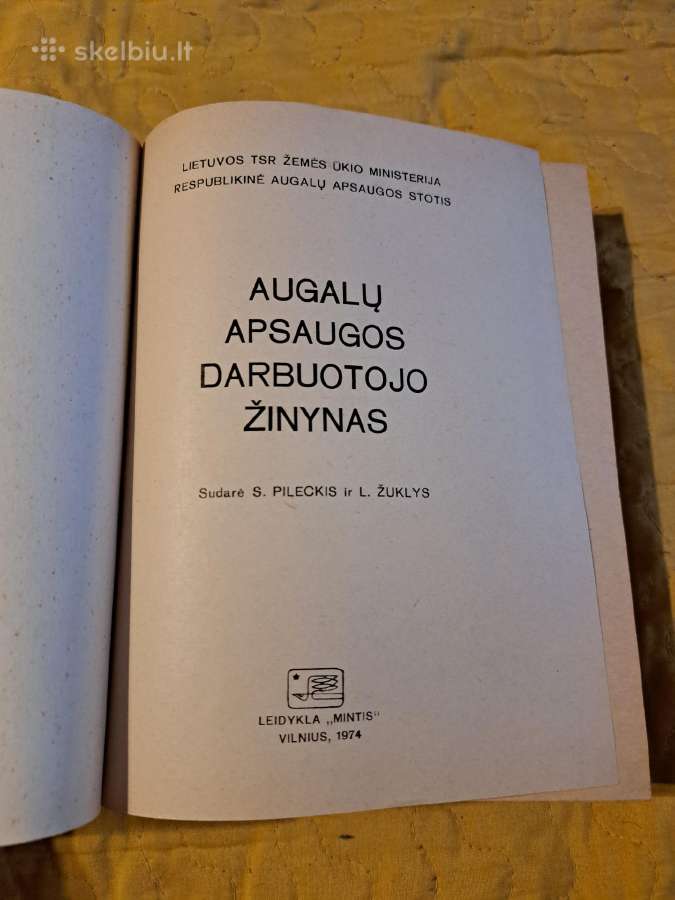 Augalų apsaugos darbuotojo žinynas - nuotraukos Nr. 2