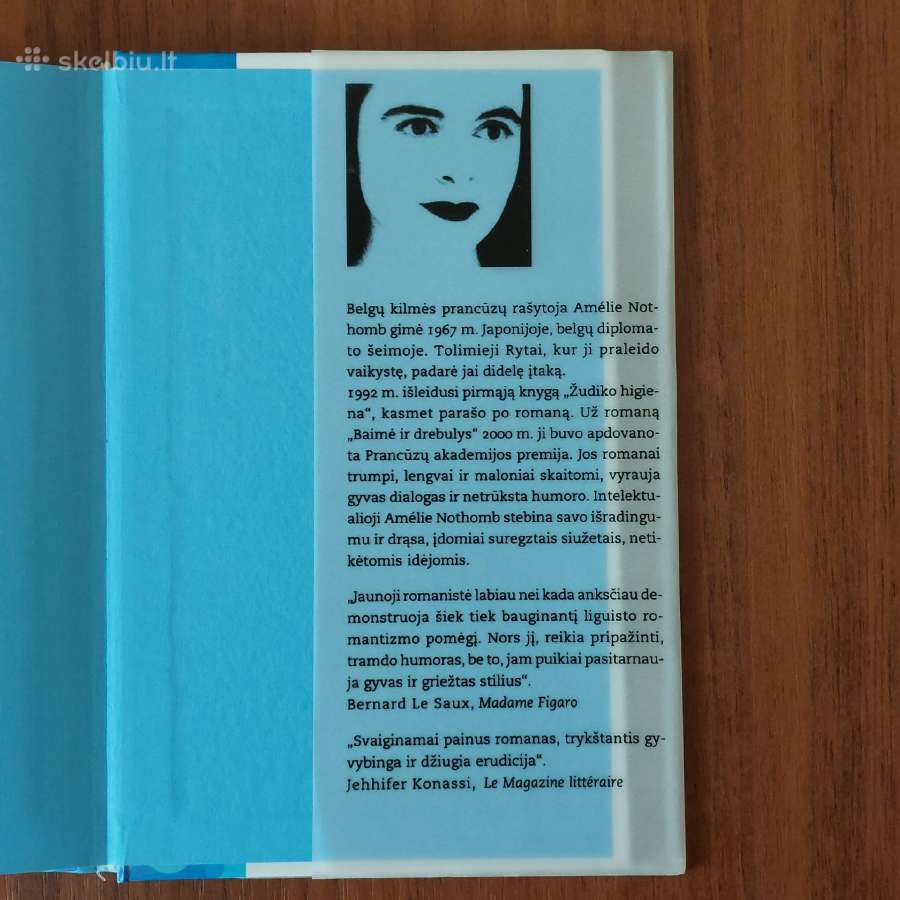 Amelie Nothomb " Gyvsidabris ". - nuotraukos Nr. 6