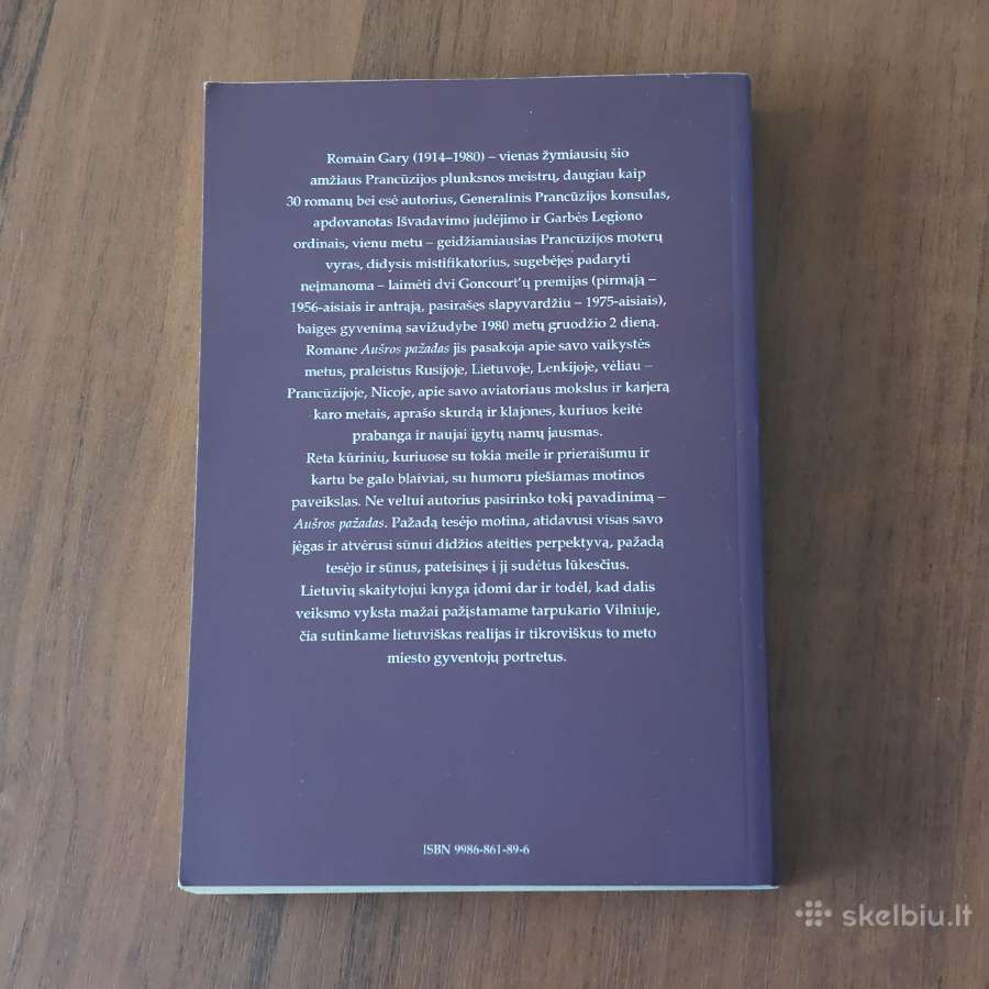 Romain Gary " Aušros pažadas ". - nuotraukos Nr. 6